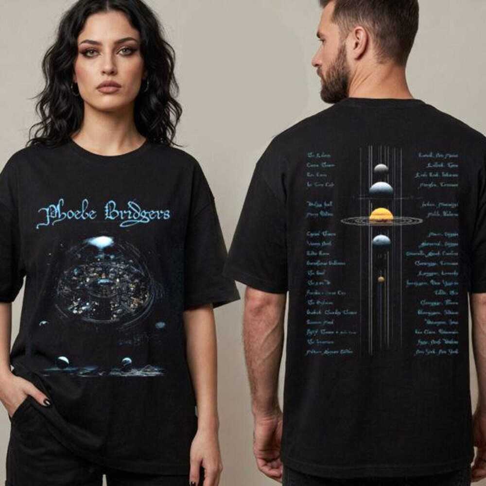 Phoebe Bridgers The Lost Tour 2026 Unisex T Shirt 2 Sided